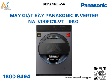 Máy giặt sấy Panasonic Inverter - NA-V90FC1LVT - 9kg 